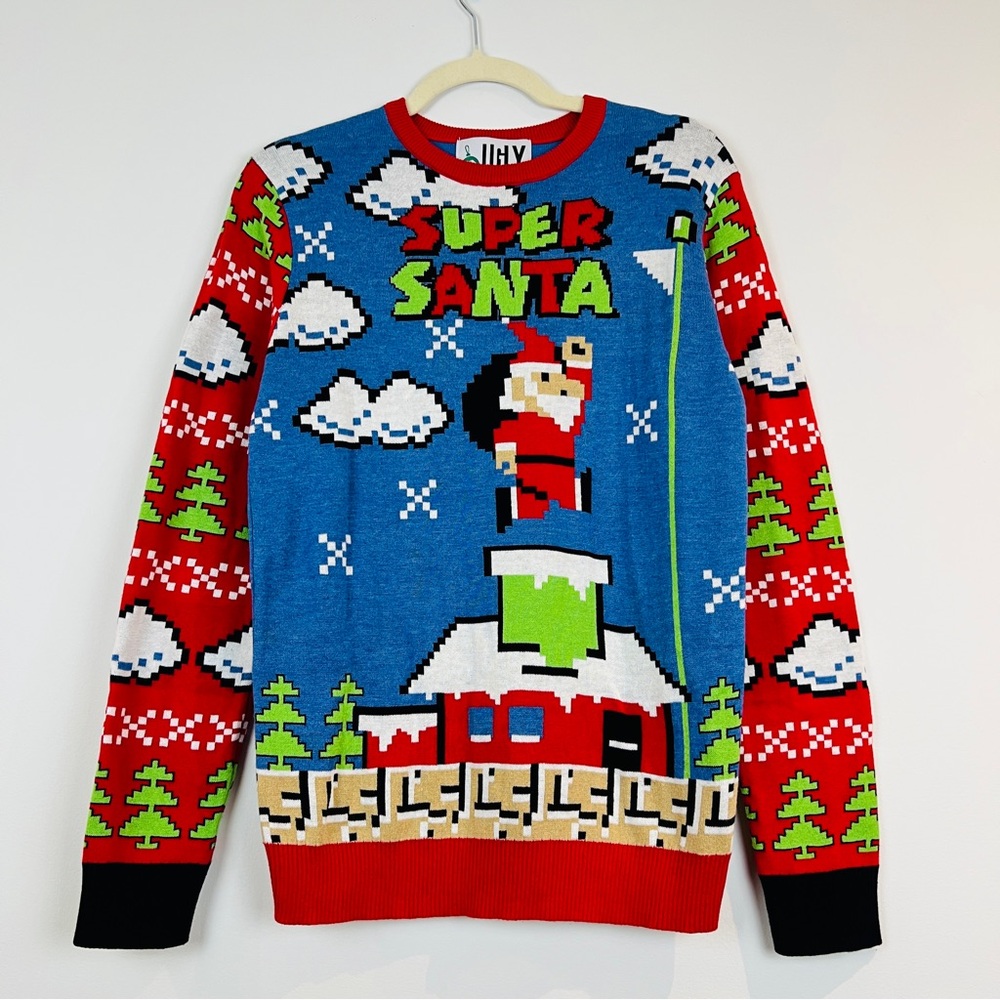 Ugly Sweater - Super Mario inspired